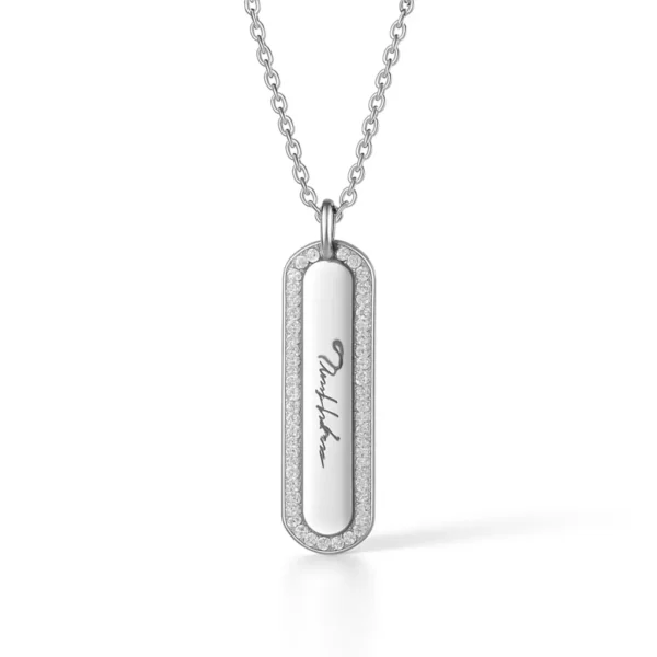 Personalized Diamond Necklace