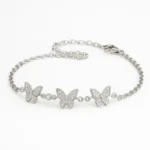 Silver Butterfly Bracelet