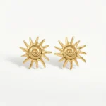 The Spiral Sun Earrings