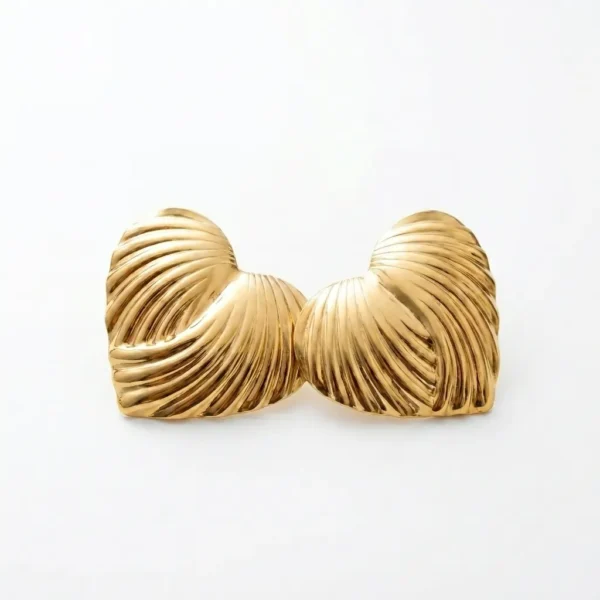 The Shell Heart Earrings
