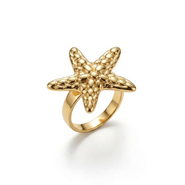 Starfish Fashion Ring