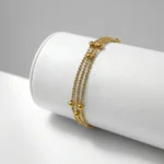 Sleek Sphere Layered Chain