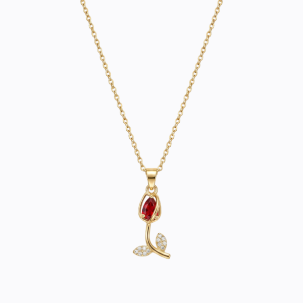Gold-Plated The Royal Tulip Pendant