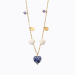 Gold-Plated Summer Love Shell Locket